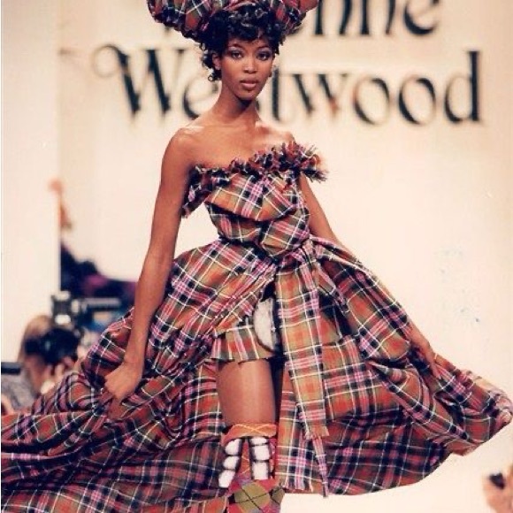 Vivienne Westwood Vintage 1994 Bruce of Kinnaird Tartan Maxi Skirt IT 44 - Picture 2 of 16